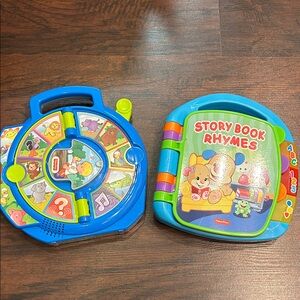 Set of 2 Fisher-Price Interactive Toddler Toys